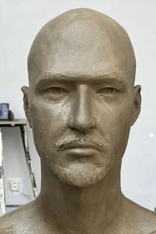 Reinigung von Statuen (Büsten) mit dem Laser